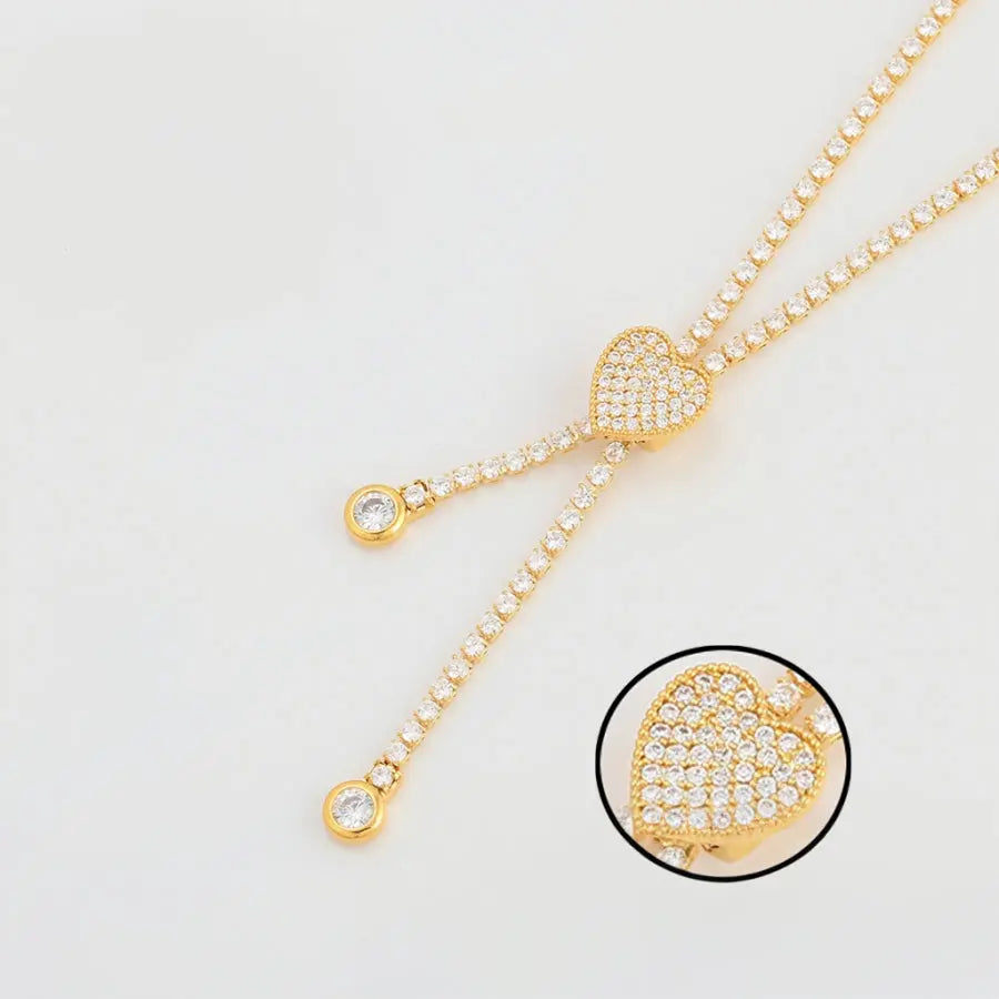 LOVISA Collier Plaquée Or 24K-1