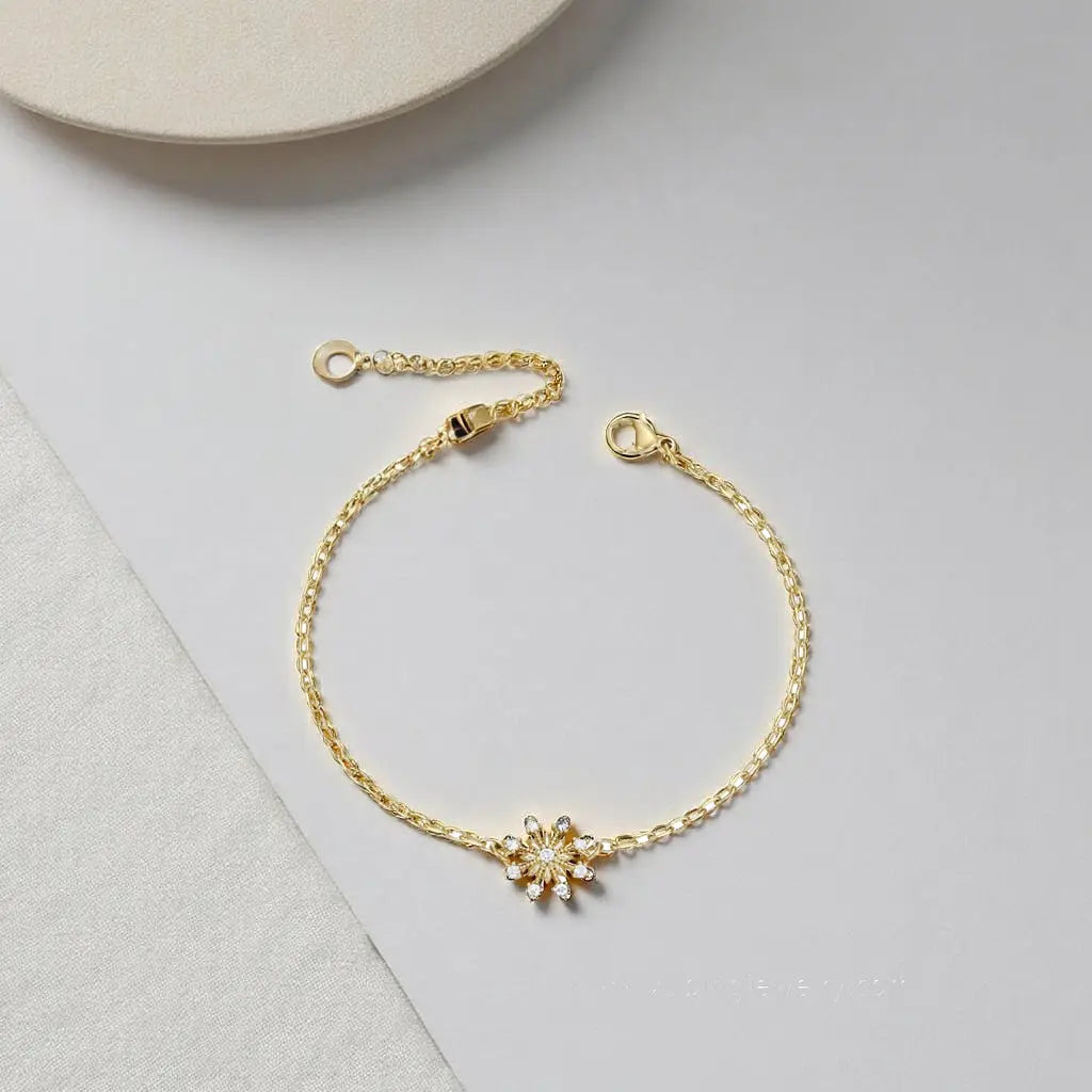 18K Gold-Plated Ruby CZ Earrings