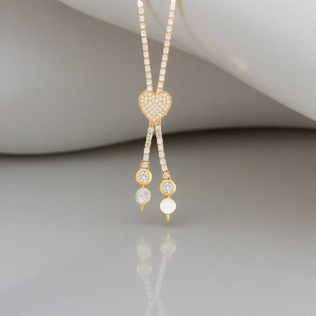 LOVISA Collier Plaquée Or 24K-0